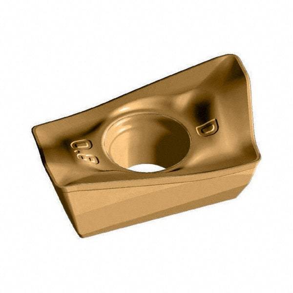 Walter - ADMT080304 F56 Grade WSM35S Carbide Milling Insert - TiAlN/Al2O3/Al Finish, 0.1319" Thick, 0.4mm Corner Radius - USA Tool & Supply