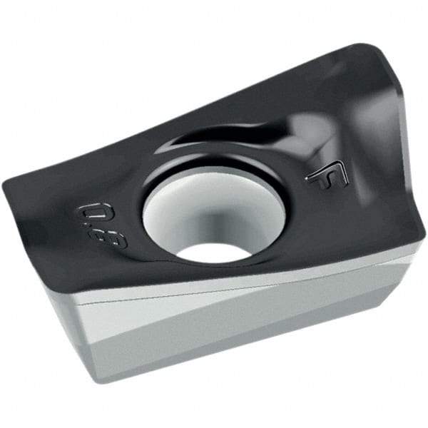 Walter - ADKT0803 F56 Grade WAK15 Carbide Milling Insert - TiCN/Al2O3/TiN Finish, 0.1319" Thick, 0.4mm Corner Radius - USA Tool & Supply