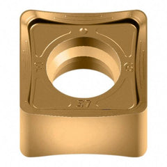 Walter - SNGX120512 F57 Grade WKP35S Carbide Milling Insert - TiCN/Al2O3/TiCN Finish, 0.252" Thick, 1/2" Inscribed Circle, 1.2mm Corner Radius - USA Tool & Supply
