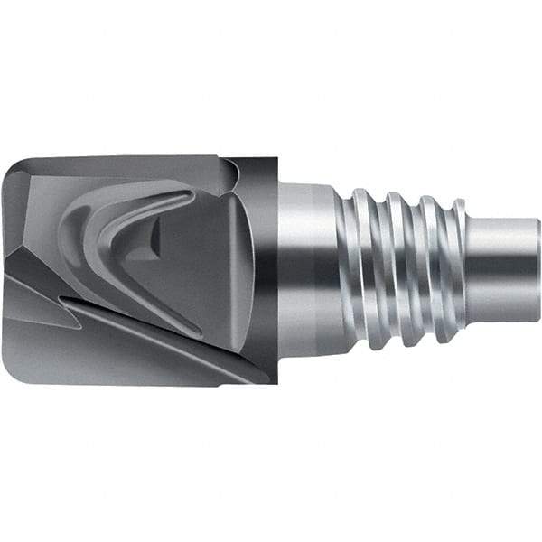 Walter-Prototyp - H1E Carbide End Milling Tip Insert - TiAlN Finish, 2 Flutes, 12mm Cutting Diam, 10mm Depth of Cut, 14mm Extension, 0.0394" Cnr Rad - USA Tool & Supply