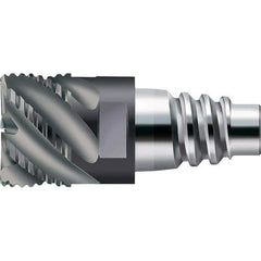 Walter-Prototyp - AH3E Carbide End Milling Tip Insert - TiAlN Finish, 6 Flutes, 15.88mm Cutting Diam, 8.51mm Depth of Cut, 18.69mm Extension, 1/64" Cnr Rad - USA Tool & Supply