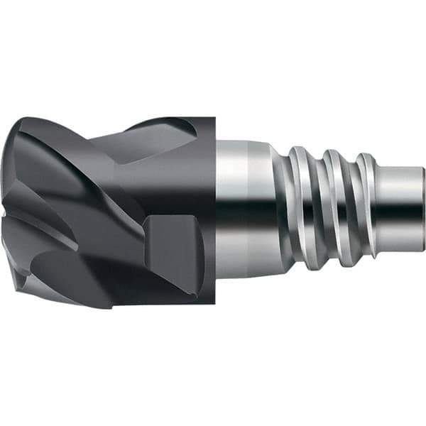 Walter-Prototyp - H3E Carbide End Milling Tip Insert - TiAlN Finish, 3 Flutes, 16mm Cutting Diam, 8.5mm Depth of Cut, 18.7mm Extension, 0.0787" Cnr Rad - USA Tool & Supply
