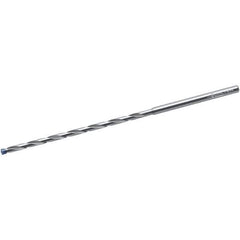 Walter-Titex - 2mm, 140° Point, Solid Carbide Micro Drill Bit - 90mm OAL, 47mm Flute Length, 3mm Shank Diam, Series A6789AMP - USA Tool & Supply