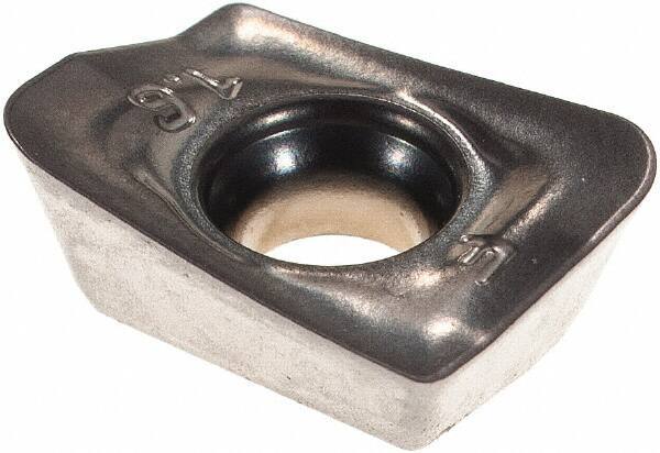 Walter - ADMT080316 F56 Grade WSM35S Carbide Milling Insert - TiAlN/Al2O3/Al Finish, 0.1319" Thick, 1.6mm Corner Radius - USA Tool & Supply