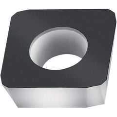 Walter - SPJW1204 Grade WAK15 Carbide Milling Insert - TiCN/Al2O3/TiN Finish, 0.1874" Thick, 1/2" Inscribed Circle - USA Tool & Supply
