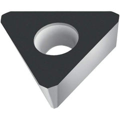 Walter - TPAW1604 Grade WKP35S Carbide Milling Insert - TiCN/Al2O3/TiCN Finish, 0.1874" Thick, 3/8" Inscribed Circle - USA Tool & Supply