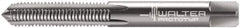 Walter-Prototyp - M14x1.50 Metric Fine 6H 4 Flute Bright Finish Solid Carbide Straight Flute Machine Tap - Modified Bottoming, Right Hand Thread, 100mm OAL, 21mm Thread Length, Oversize - USA Tool & Supply