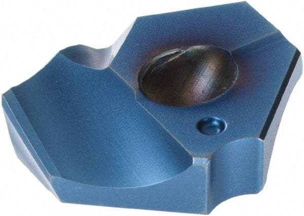 Walter - Series P6001, 21/32" Diam Grade WPP45C Replaceable Drill Tip - Carbide, TiAlN/TiAl Finish - USA Tool & Supply
