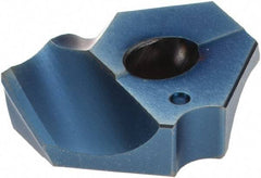 Walter - Series P6001, 7/8" Diam Grade WPP45C Replaceable Drill Tip - Carbide, TiAlN/TiAl Finish - USA Tool & Supply