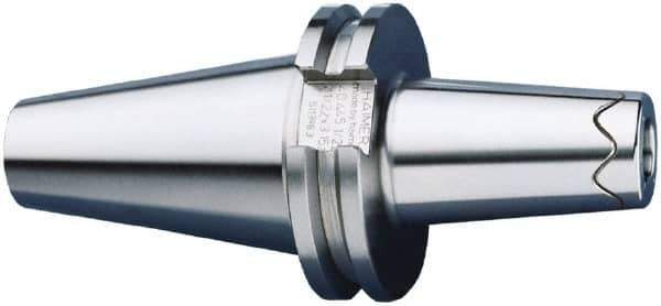 HAIMER - 3/8" Hole Diam, CAT40 Taper Shank Shrink Fit Tool Holder & Adapter - 5.12" Projection, 0.94" Nose Diam, 1.65" Clamping Depth, 25,000 RPM, Through Coolant - Exact Industrial Supply