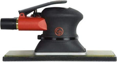 Chicago Pneumatic - 10,000 OPM, 9 CFM Air Consumption, 90 psi Air Pressure, Jitter Bug Air Orbital Sander - Rectangular Pad, 1/4" Inlet - USA Tool & Supply