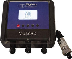 DigiVac - Pressure & Vacuum Switches Switch Type: 3- Way/ SPDT (no off) Inlet Size: 1/8 (Inch) - USA Tool & Supply
