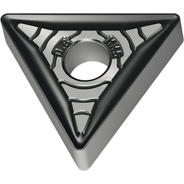 Walter - TNMG432 MK5 Grade WKK20S Carbide Turning Insert - TiCN/Al2O3/TiCN Finish, 60° Triangle, 1/2" Inscr Circle, 3/16" Thick, 1/32" Corner Radius - USA Tool & Supply