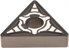 Walter - TNMG432 MP5 Grade WPP10S Carbide Turning Insert - TiCN/Al2O3/TiN Finish, 60° Triangle, 1/2" Inscr Circle, 3/16" Thick, 1/32" Corner Radius - USA Tool & Supply