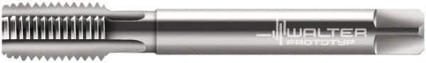 Walter-Prototyp - 1/4-19" BSPP, 4 Flutes, Modified Bottoming Chamfer, Bright Finish, Cobalt British Standard Pipe Tap - 0.4331" Shank Diam, 0.3543" Square Size, Series 243612 - Exact Industrial Supply