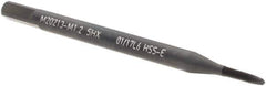 Walter-Prototyp - M1.2x0.25 Metric, 2 Flute, Oxide Finish, Cobalt Spiral Point Tap - Plug Chamfer, Right Hand Thread, 40mm OAL, 5mm Thread Length, 2.5mm Shank Diam, 5HX Class of Fit, Series M20213 - Exact Industrial Supply