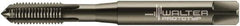 Walter-Prototyp - M7x1.00 Metric 6HX 4 Flute Nitride/Oxide Finish Powdered Metal Straight Flute Machine Tap - Modified Bottoming, Right Hand Thread, 80mm OAL, 15mm Thread Length, Oversize - Exact Industrial Supply