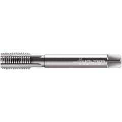 Walter-Prototyp - M5x0.80 Modified Bottoming RH 6H Bright Cobalt 3-Flute Straight Flute Machine Tap - Exact Industrial Supply