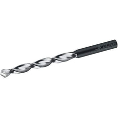 Walter-Titex - 15.1mm 130° Cobalt Jobber Drill - Oxide Finish, Right Hand Cut, Parabolic Flute, Straight Shank, 178mm OAL, Alpha XE Point - USA Tool & Supply