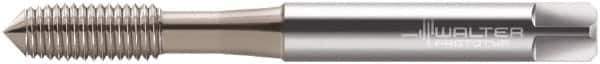 Walter-Prototyp - M3x0.50 Metric 6HX Modified Bottoming Thread Forming Tap - Cobalt, CrN Finish, 56mm OAL, 9mm Thread Length, Right Hand Thread, Series E2061604 - USA Tool & Supply