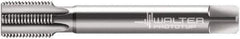 Walter-Prototyp - M22x1.50 Metric Fine 6HX 6 Flute Bright Finish Cobalt Straight Flute Machine Tap - Bottoming, Right Hand Thread, 125mm OAL, 24mm Thread Length, Oversize - USA Tool & Supply