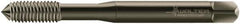 Walter-Prototyp - M1.6x0.35 Metric 6HX Modified Bottoming Thread Forming Tap - Cobalt, Oxide Finish, 40mm OAL, 8mm Thread Length, Right Hand Thread, Series D70611 - USA Tool & Supply