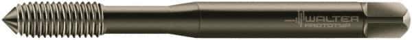 Walter-Prototyp - M8x1.25 Metric 6HX Modified Bottoming Thread Forming Tap - Cobalt, Oxide Finish, 90mm OAL, 18mm Thread Length, Right Hand Thread, Series D70611 - USA Tool & Supply