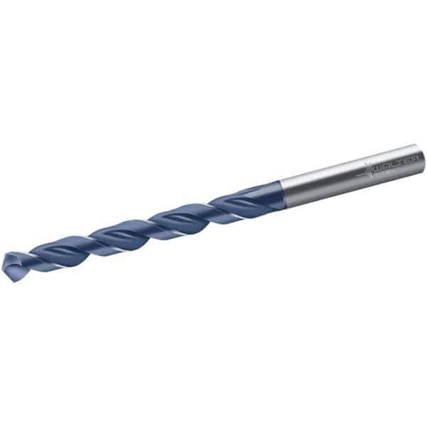 Walter-Titex - 11.5mm 118° Cobalt Jobber Drill - TiNAl Finish, Right Hand Cut, Spiral Flute, Straight Shank, 142mm OAL, VA Inox Point - USA Tool & Supply
