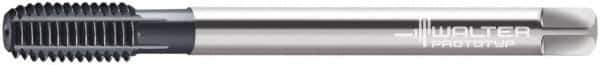 Walter-Prototyp - 1/2-14 BSPP, TiCN Coated, Cobalt, Thread Forming Pipe Tap - 0.9449 Inch Thread Length, 0.6299 Inch Shank Diameter, 0.4724 Inch Square Size, Series D7466706 - USA Tool & Supply