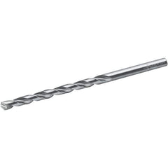 Walter-Titex - 8.8mm, 130° Point, Spiral Flute, Cobalt Taper Length Drill Bit - Bright Finish, 115mm Flute Length, 175mm OAL, Series A1544 - USA Tool & Supply