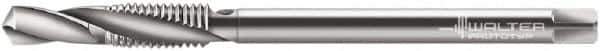 Walter-Prototyp - M12x1.75 Metric 4 Flute 6H Modified Bottoming Spiral Flute Tap - Cobalt, Bright Finish, 125mm OAL, Right Hand Flute, Right Hand Thread, Series 20467 - USA Tool & Supply
