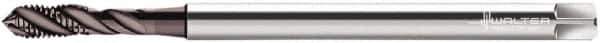 Walter-Prototyp - M10x1.50 Metric 3 Flute 6H Modified Bottoming Spiral Flute Tap - Cobalt, Bright Finish, 160mm OAL, Right Hand Flute, Right Hand Thread, Series P205183 - Exact Industrial Supply