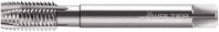 Walter-Prototyp - 7/16-28 UNEF, 3 Flute, Bright Finish, Cobalt Spiral Point Tap - Plug Chamfer, Right Hand Thread, 90mm OAL, 20mm Thread Length, 8mm Shank Diam, 2B Class of Fit, Series P233602 - Exact Industrial Supply