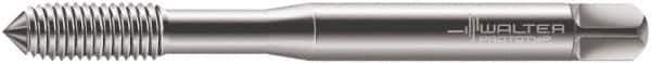 Walter-Prototyp - M8x1.25 Metric 6GX Modified Bottoming Thread Forming Tap - Cobalt, Bright Finish, 90mm OAL, 18mm Thread Length, Right Hand Thread, Series D7063100 - USA Tool & Supply