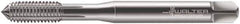 Walter-Prototyp - M6x1.00 Metric 6HX Modified Bottoming Thread Forming Tap - Cobalt, Bright Finish, 80mm OAL, 15mm Thread Length, Right Hand Thread, Series D7061700 - Exact Industrial Supply