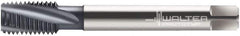 Walter-Prototyp - M12x1.75 Metric 3 Flute 6H Modified Bottoming Spiral Flute Tap - Cobalt, TiCN Finish, 110mm OAL, Right Hand Flute, Right Hand Thread, Series 2046006 - USA Tool & Supply