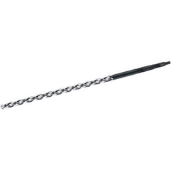 Walter-Titex - 33mm, 4MT 130° Point High Speed Steel Taper Shank Drill Bit - Bright Finish, 410mm Flute Length, 635mm OAL, Parabolic Flute, Series A4722 - USA Tool & Supply
