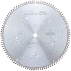 Amana Tool - 12" Diam, 5/8" Arbor Hole Diam, 100 Tooth Wet & Dry Cut Saw Blade - Carbide-Tipped, Clean Action, Standard Round Arbor - USA Tool & Supply