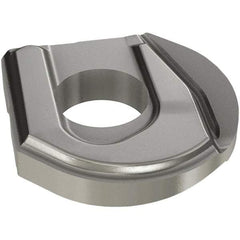 Iscar - HBFD250 QF Grade IC908 Carbide Milling Insert - TiAlN Finish, 5.4mm Thick, 12.5mm Corner Radius - USA Tool & Supply