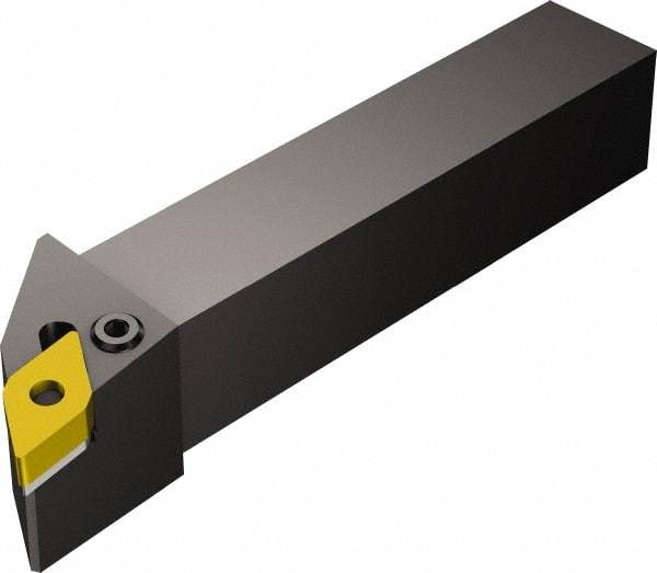 Sandvik Coromant - PDJNR/L, Right Hand Cut, -3° Lead Angle, 32mm Shank Height x 32mm Shank Width, Negative Rake Indexable Turning Toolholder - 170mm OAL, DNMG 15 06 08, DNMG 442 Insert Compatibility, Series T-Max P - USA Tool & Supply