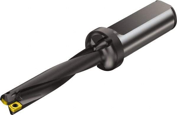 Sandvik Coromant - 200mm Max Drill Depth, 5xD, 39mm Diam, Indexable Insert Drill - 2 Inserts, 40mm Shank Diam, Flange Shank - USA Tool & Supply