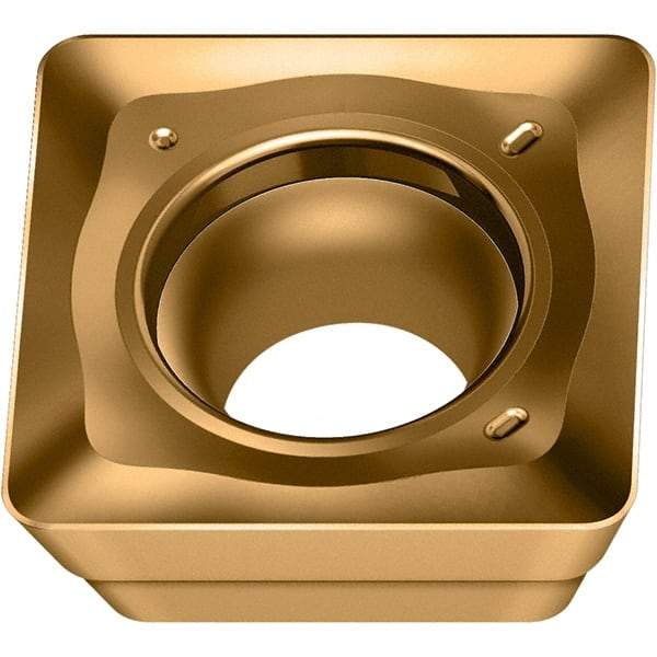 Walter - A57 Grade WKP25S Milling Insert - 2.78mm Thick, 6.35mm Inscribed Circle, 0.4mm Corner Radius - USA Tool & Supply