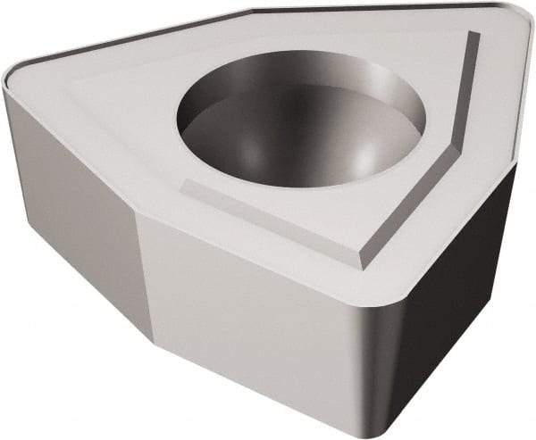 Sandvik Coromant - WCMX6 53 Grade H13A Carbide Indexable Drill Insert - Uncoated, Trigon, 3/8" Inscribed Circle - USA Tool & Supply