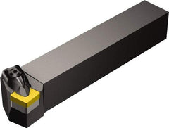 Sandvik Coromant - DCKNR/L, Left Hand Cut, 15° Lead Angle, 32mm Shank Height x 25mm Shank Width, Negative Rake Indexable Turning Toolholder - 173.09mm OAL, CNMG 12 04 08, CNMG 432 Insert Compatibility, Series T-Max P - USA Tool & Supply