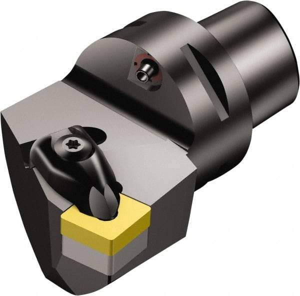 Sandvik Coromant - Left Hand Cut, Size C6, CNMG 543 Insert Compatiblity, Modular Turning & Profiling Cutting Unit Head - 45mm Ctr to Cutting Edge, 65mm Head Length, Through Coolant, Series T-Max P - USA Tool & Supply