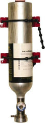 BW Technologies by Honeywell - Hydrogen Sulfide - 10 ppm Calibration Gas - Includes Aluminum Cylinder, Use with Honeywell Gas Detectors - USA Tool & Supply