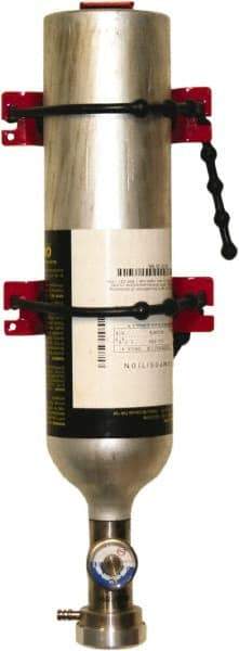 BW Technologies by Honeywell - Ammonia - 100 ppm Calibration Gas - Includes Aluminum Cylinder, Use with Honeywell Gas Detectors - USA Tool & Supply