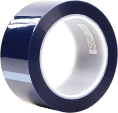 3M - 3" Wide x 72 Yd Long Blue Polyester Film Masking Tape - Series 8991, 2.4 mil Thick - USA Tool & Supply