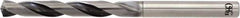OSG - 8.3mm 140° Solid Carbide Jobber Drill - WXL Finish, Right Hand Cut, Spiral Flute, Straight Shank, 128mm OAL - USA Tool & Supply