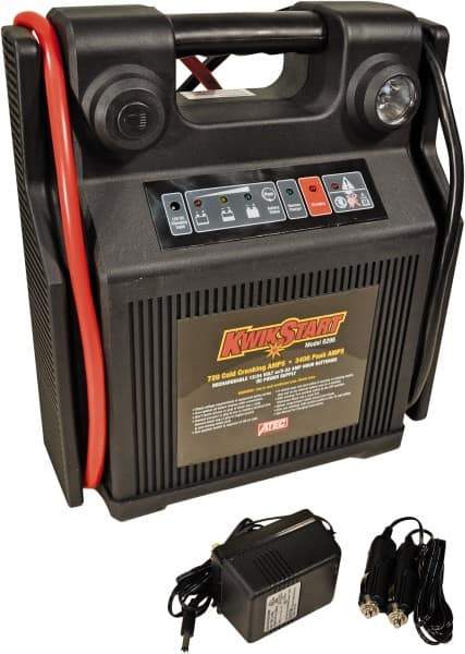 ATEC - 12/24 Volt Booster Pacs - 720 Crank Amps, 3,400 Starter Amps - USA Tool & Supply